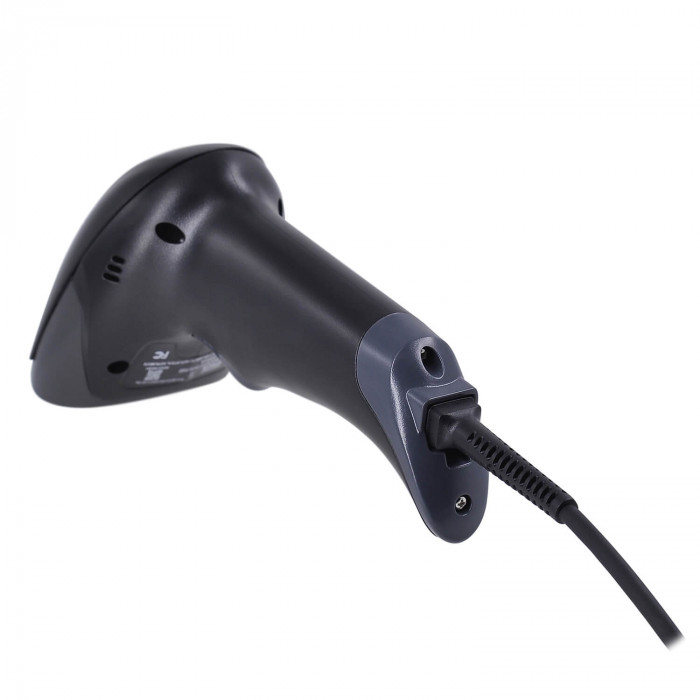 Ручной сканер штрих-кода MERTECH 2310 P2D SUPERLEAD USB Black 3m cable